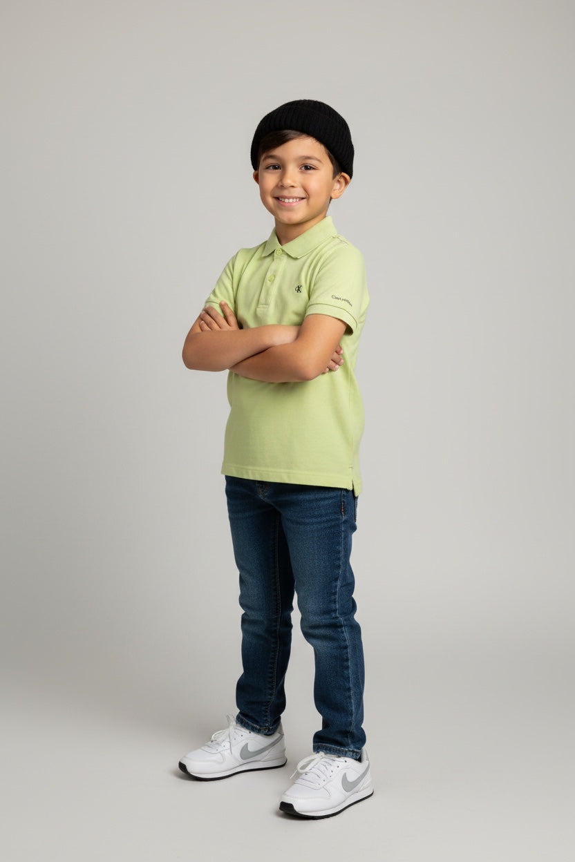 Calvin Klein Polo-Shirt 116 Gelb