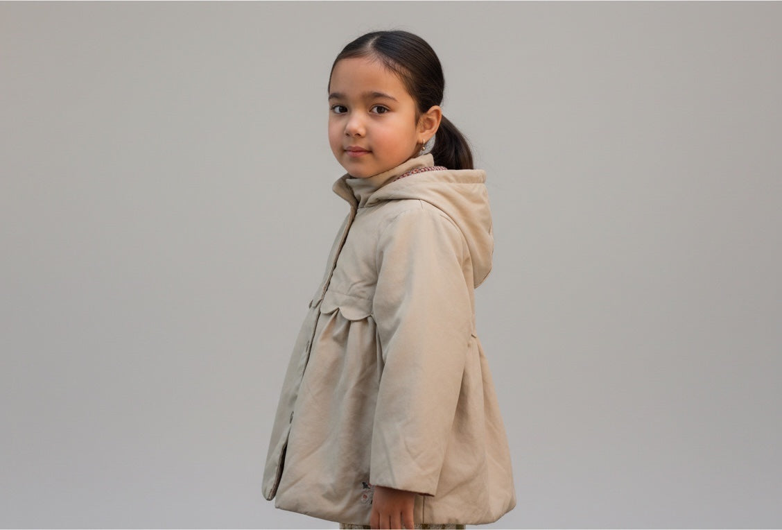 Kategorie 3 Mantel Beige