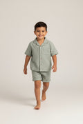 2er Kidkiddo Set Olivgrün