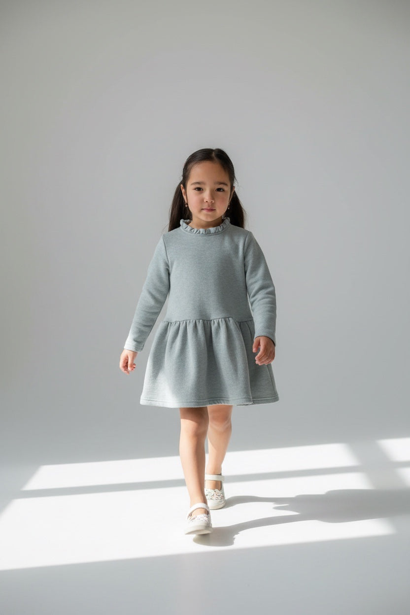 Kleid Grau