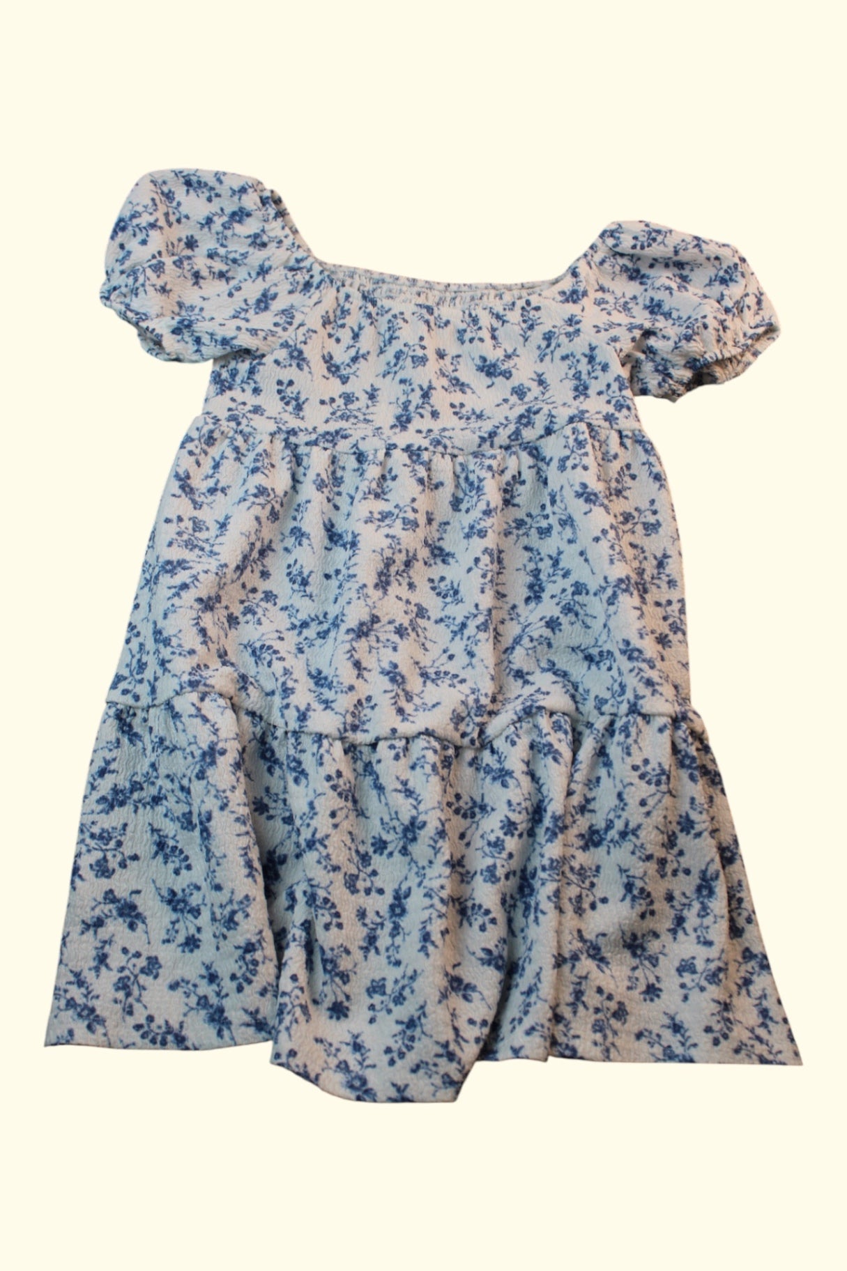 Kleid Blau und Weiß