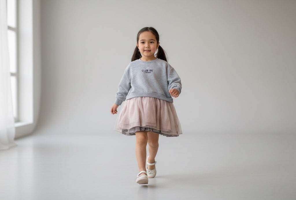 Zara Kleid 86 Grau und Hellgrau