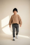 2er Kidkiddo Set Beige Olive/Grau