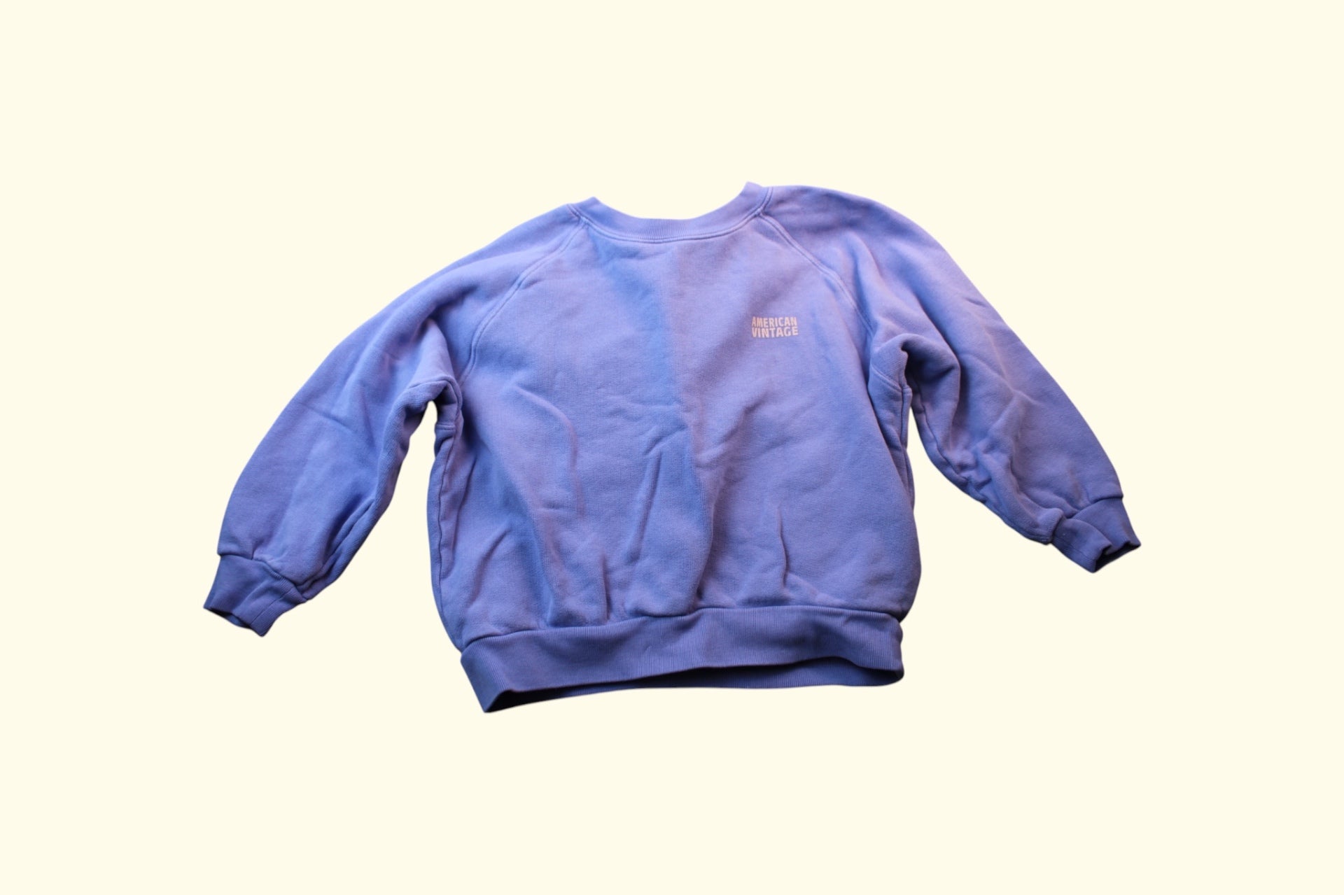 X American Vintage Sweatshirt Lila