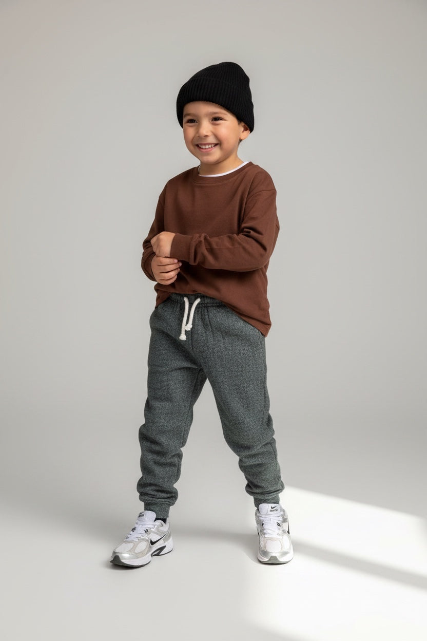 X American Vintage Kidkiddo Set Grau/Grün