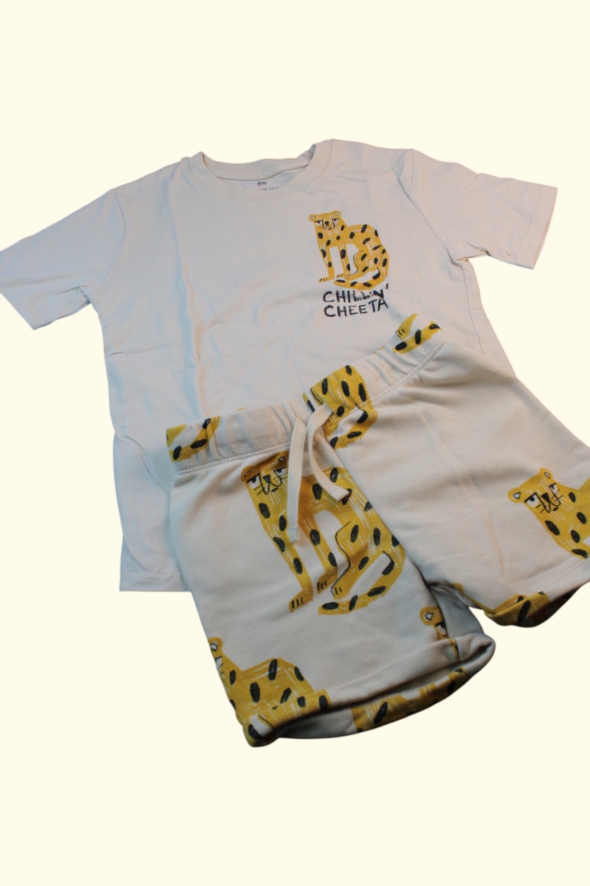 2er Kidkiddo Set Weiß, Gelb, Schwarz
