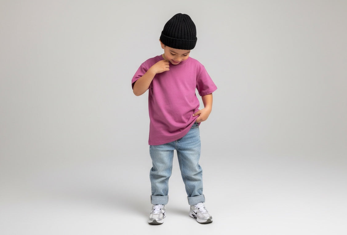 American Vintage T-Shirt Lila