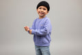 X American Vintage Sweatshirt Lila