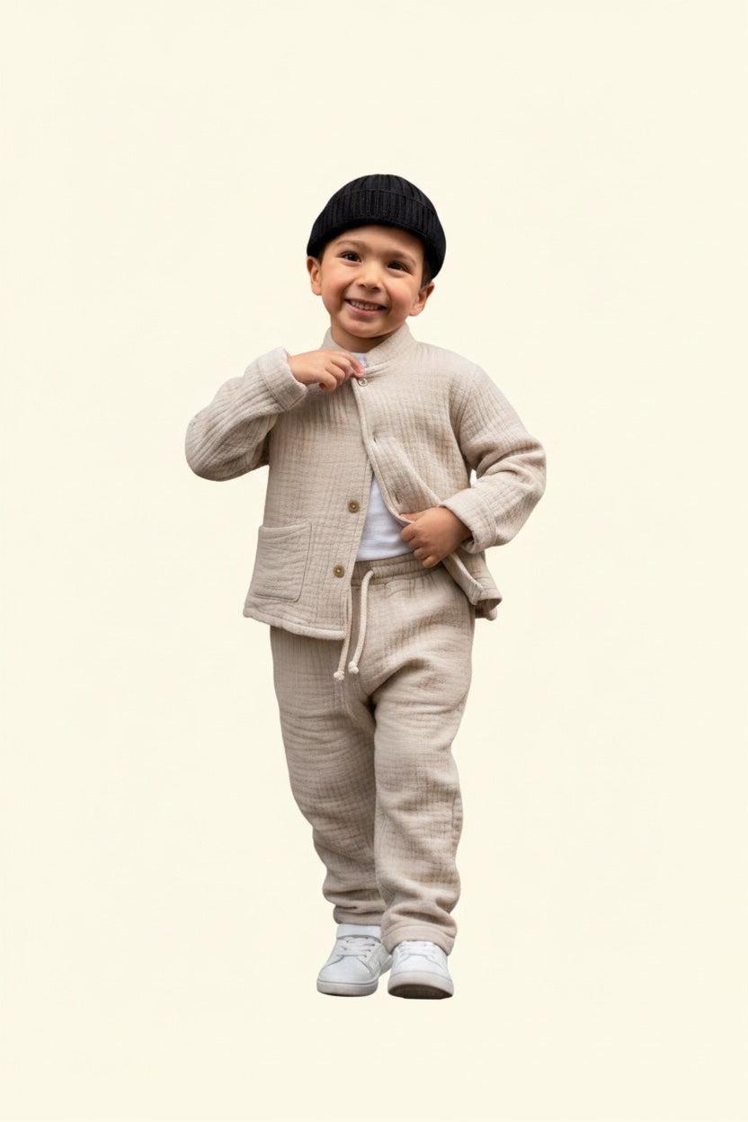 X 2er Kidkiddo Set Beige