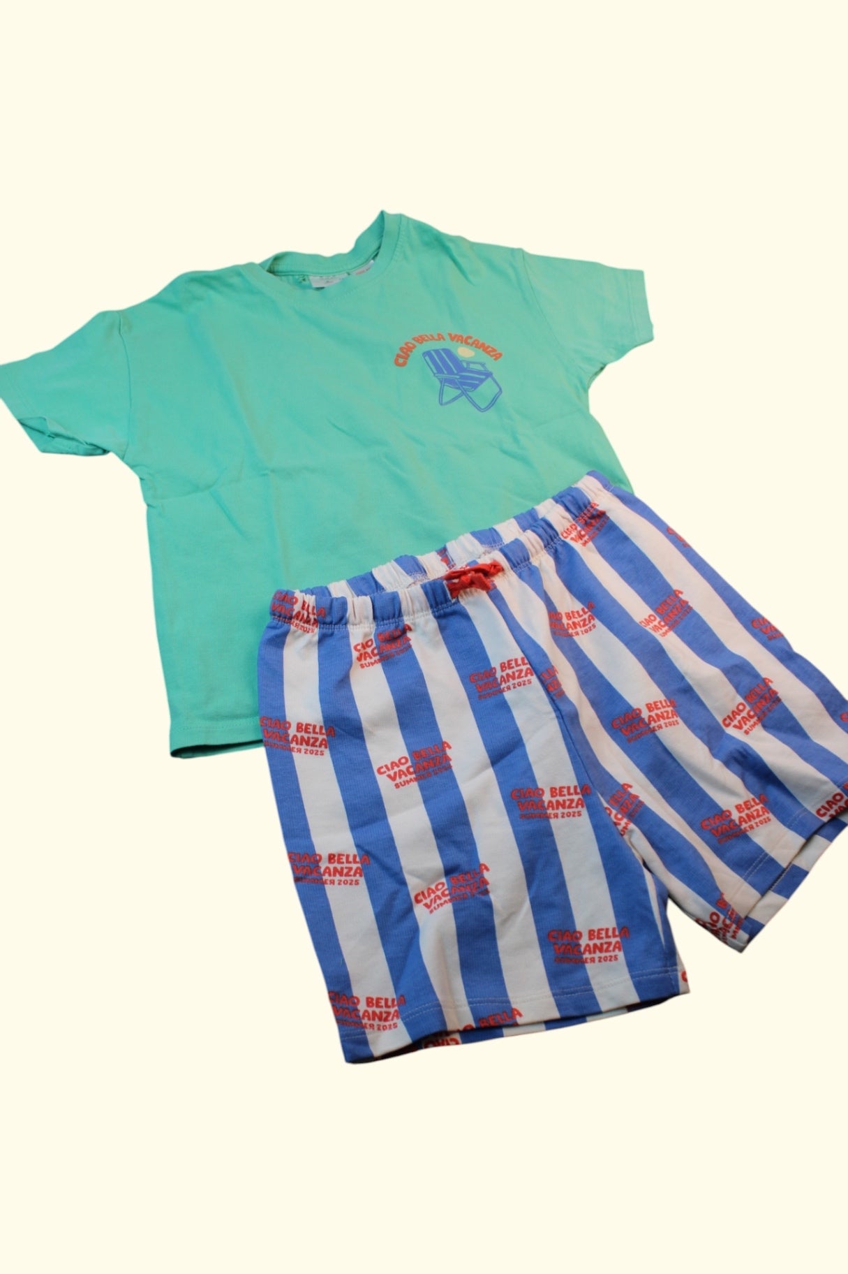 Zara Kidkiddo Set Türkis, Blau, Weiß, Rot