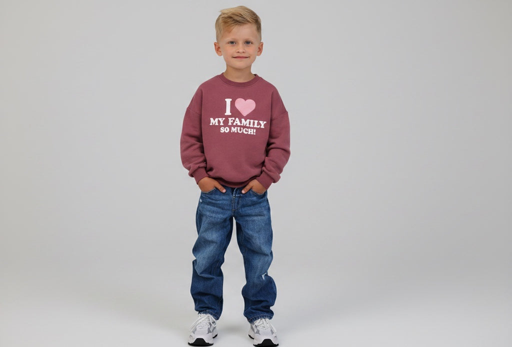 Zara Sweatshirt Bordeaux