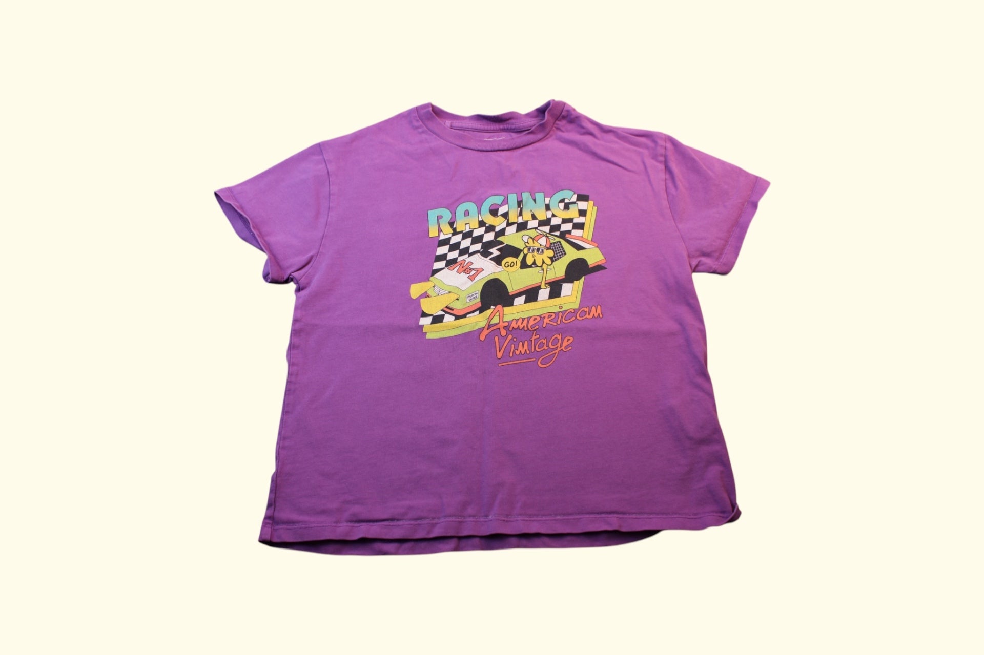 American Vintage T-Shirt 110 Lila