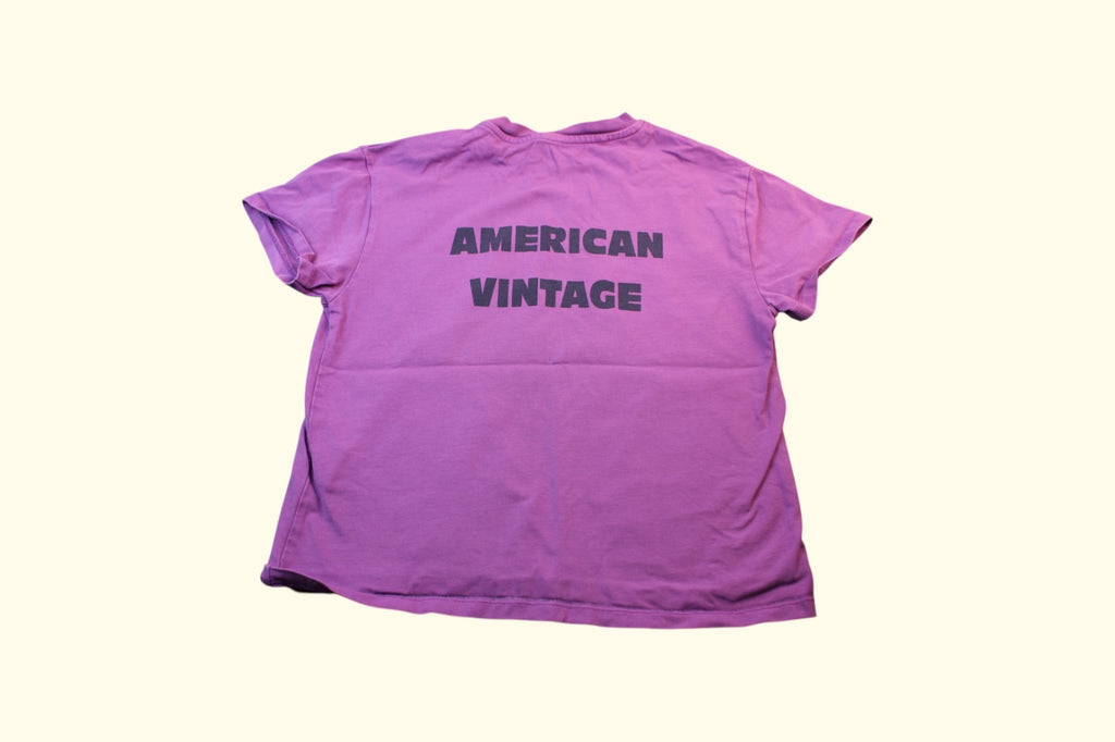 American Vintage T-Shirt 110 Lila