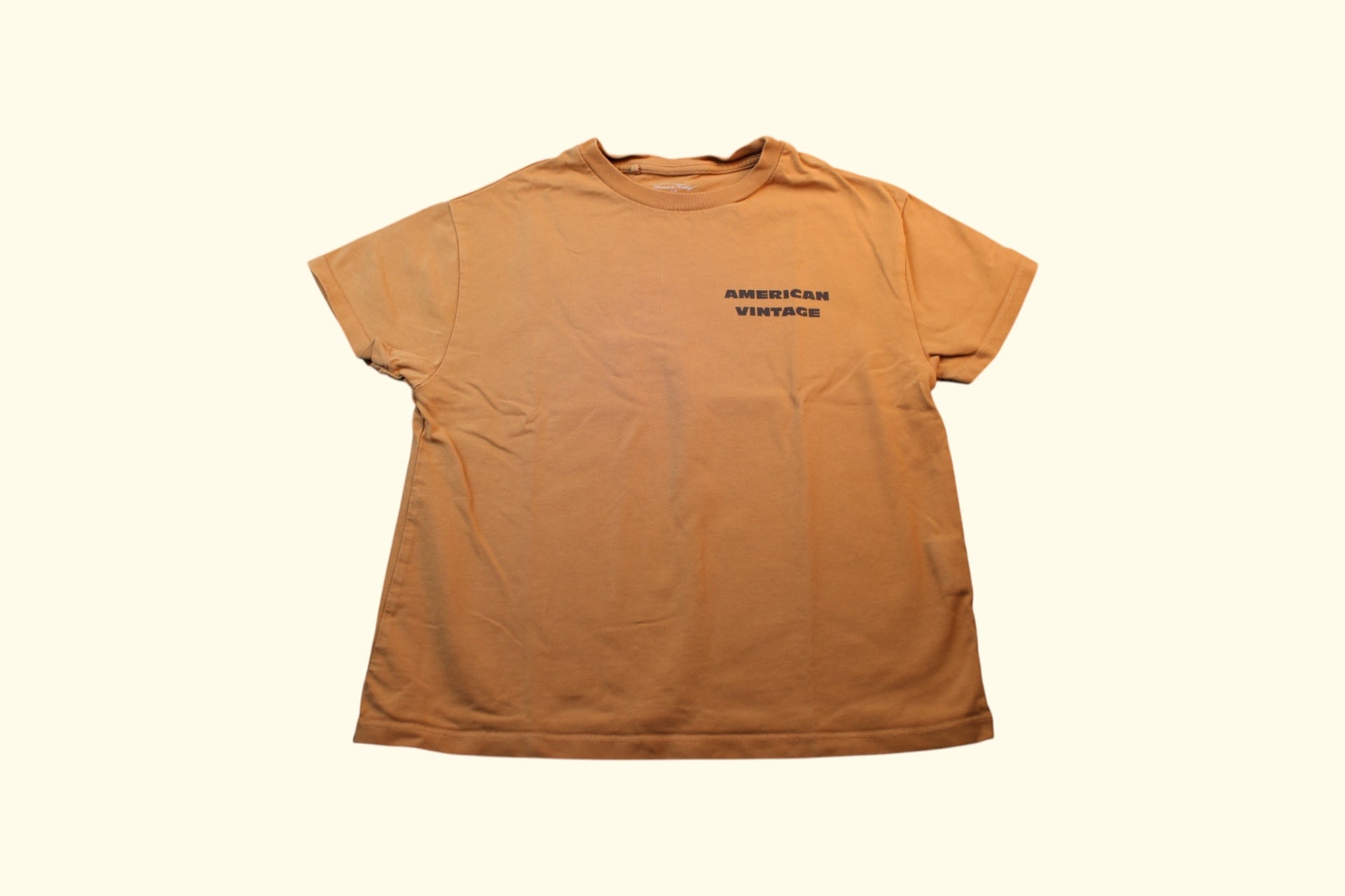 American Vintage T-Shirt 110 Senf