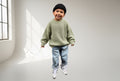 American Vintage Pullover 110 Olivegrün