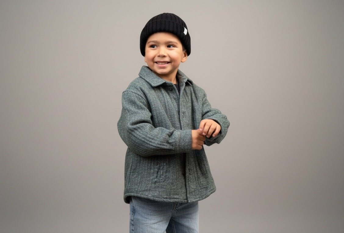 American Vintage Kidkiddo Set 104 Grau/Grün