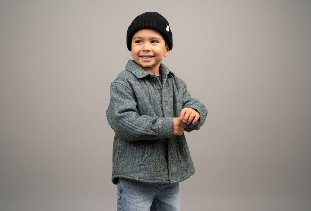 X American Vintage Kidkiddo Set Grau/Grün
