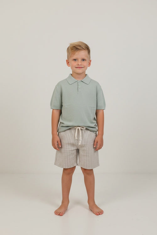 2er Kidkiddo Set Hellblau und Beige