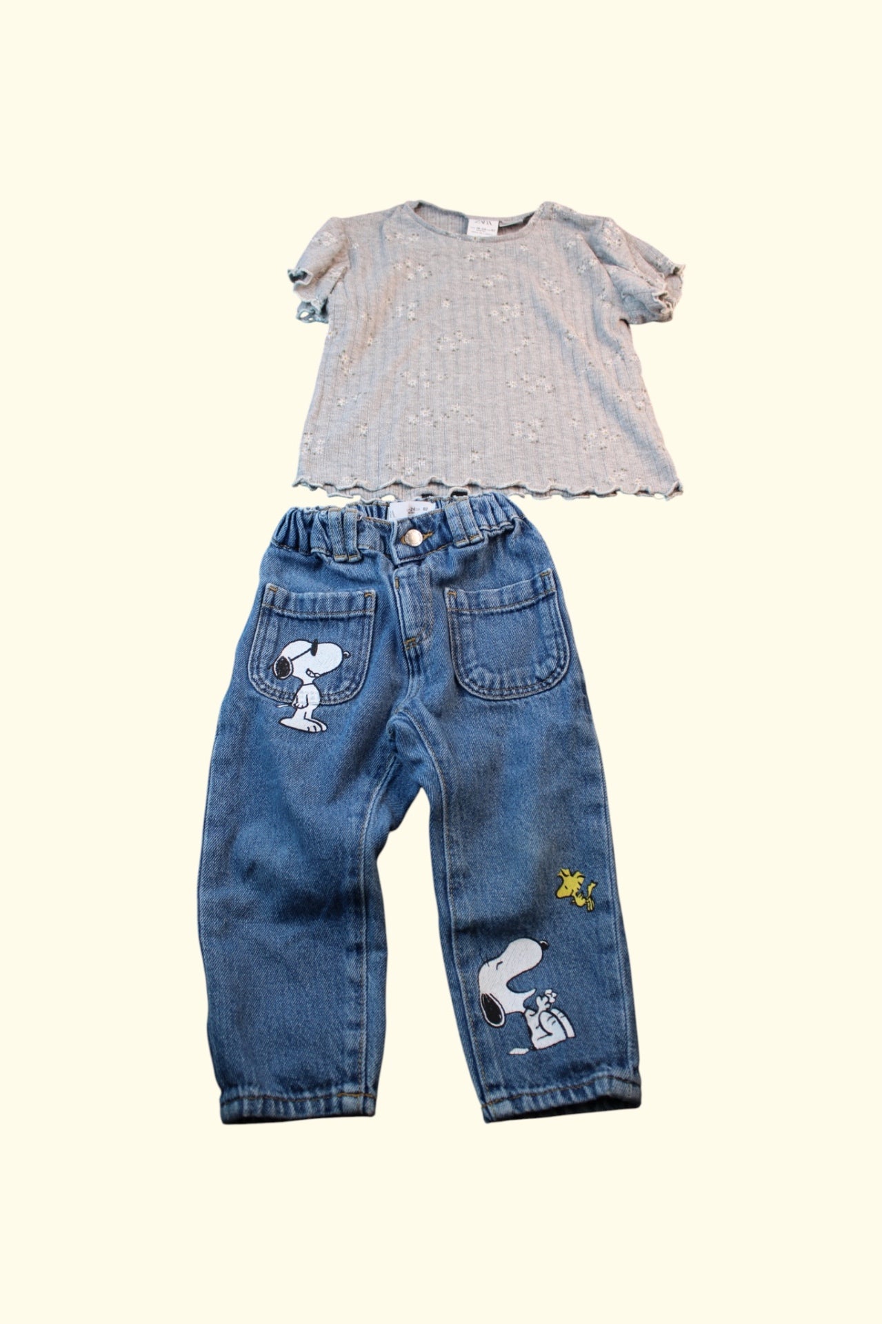 2er Kidkiddo Set Blau, Grau