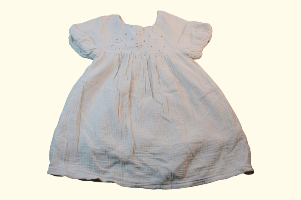 Kleid 86 Beige/Creme