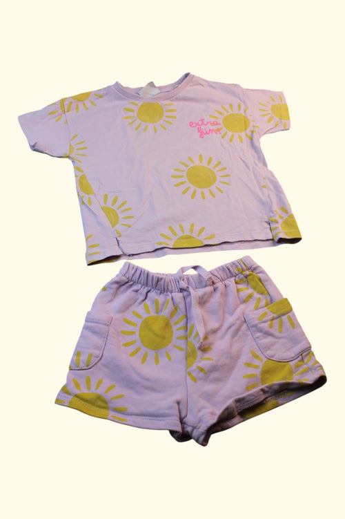 2er Kidkiddo Set 86 Rosa