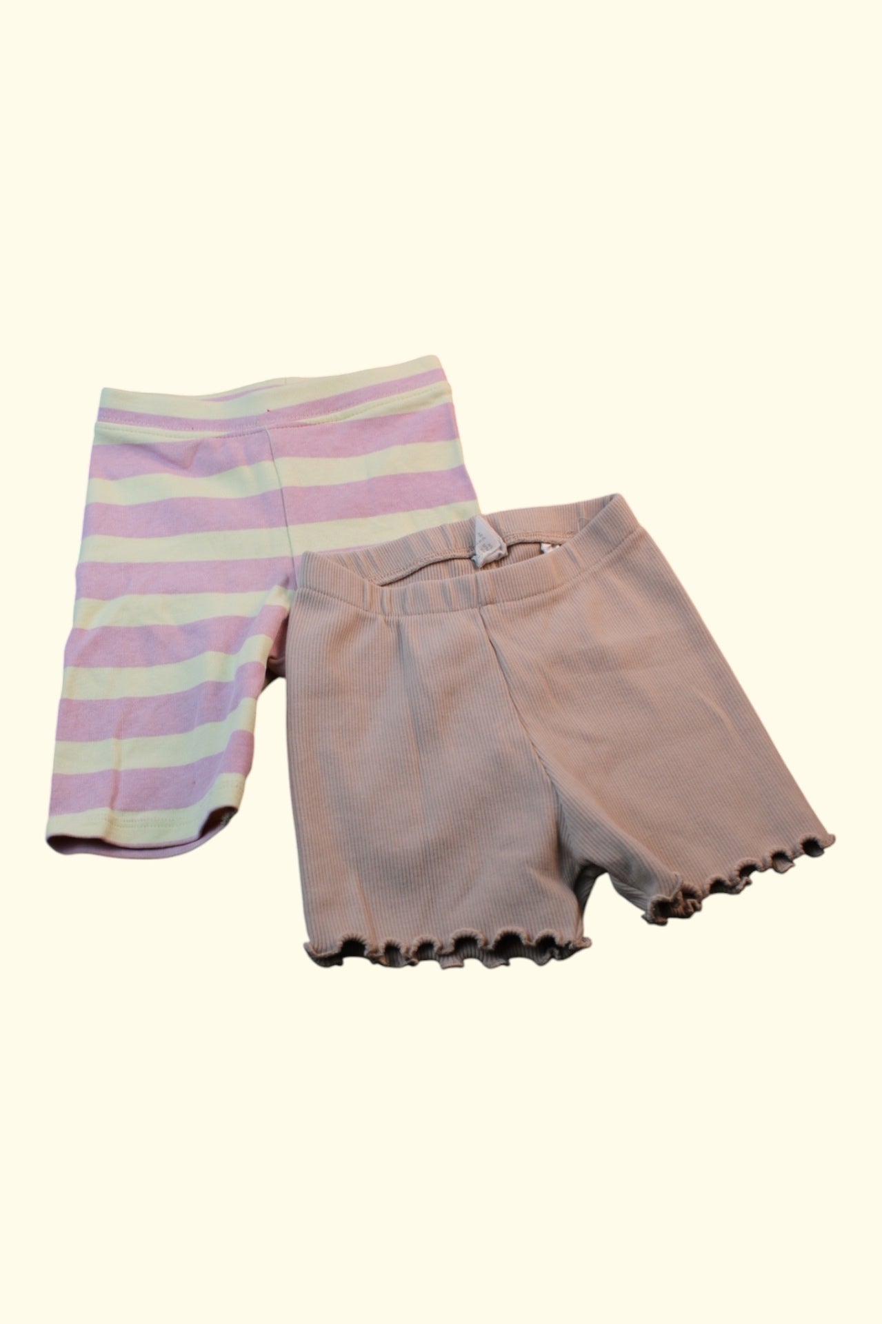 2er Kidkiddo Set 92 Hellbeige/Pastellfarben
