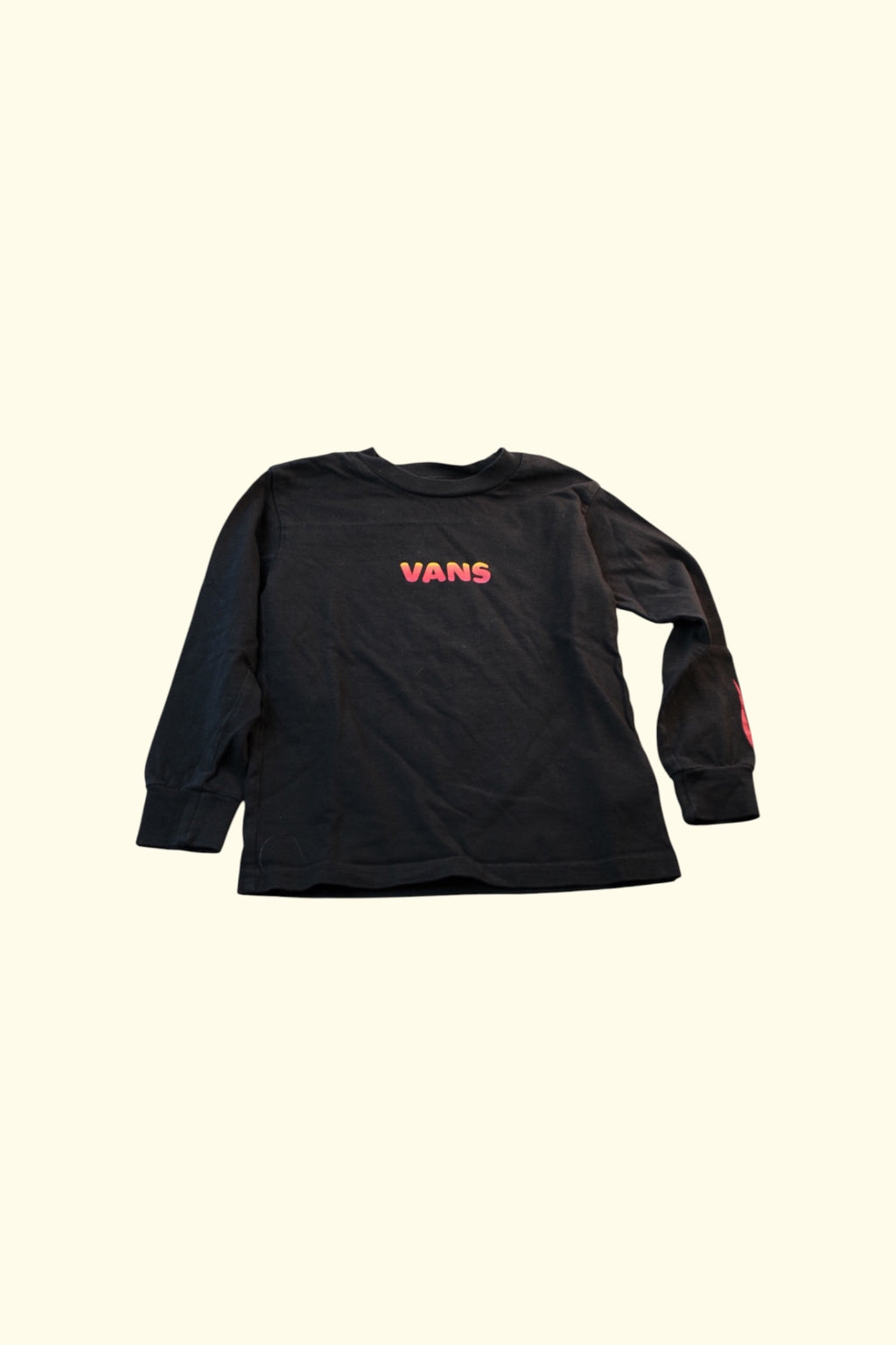 VANS Sweatshirt 98/104 Schwarz