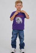 2er Kidkiddo Set 92/98 Lila