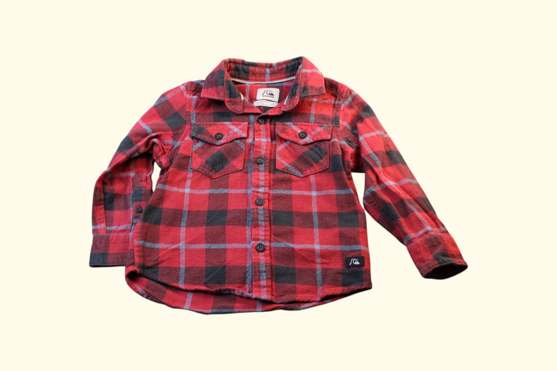 Quiksilver Hemden 98/104 Rot