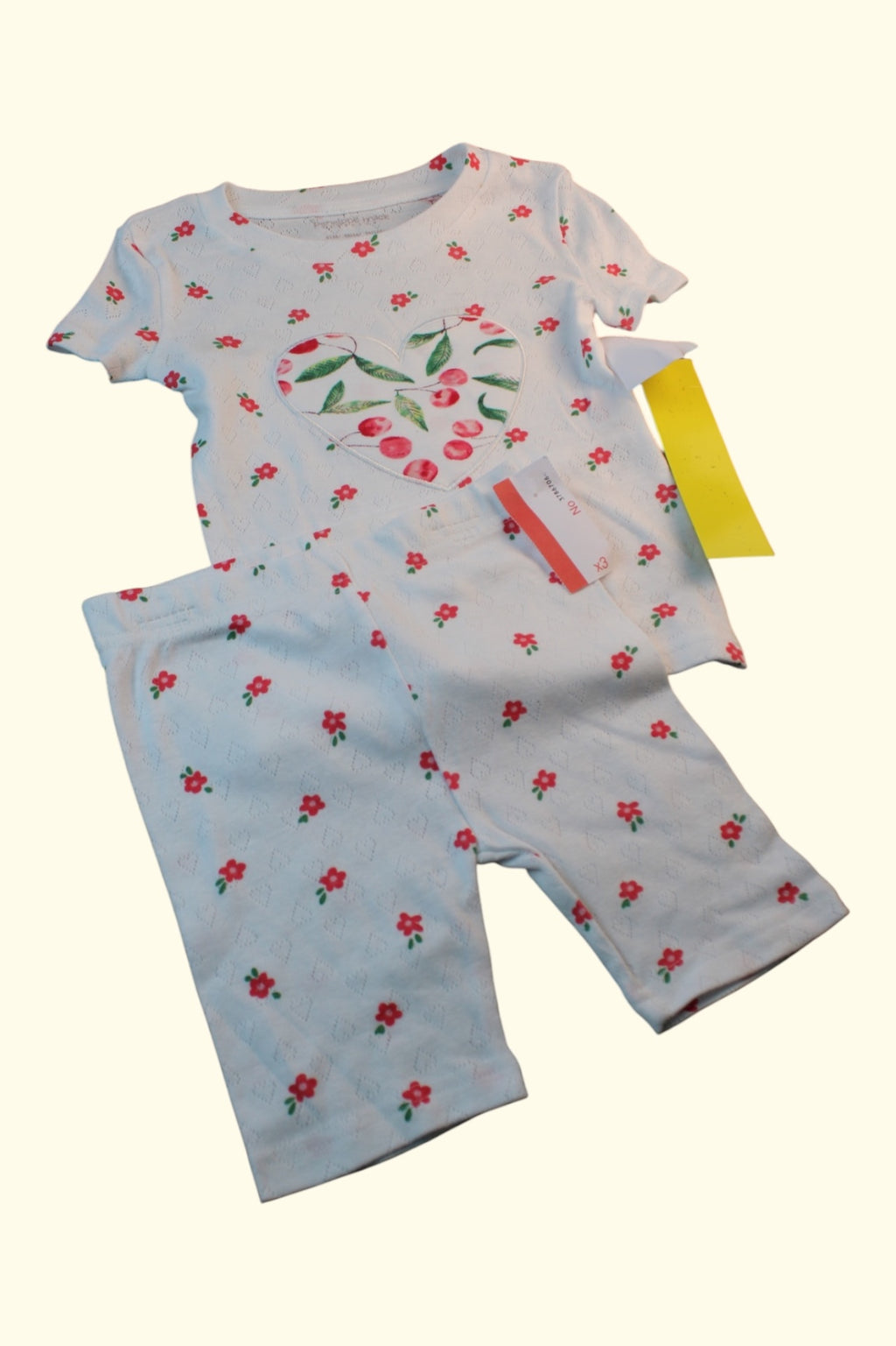 4er Kidkiddo Set 104 Weiß und Rot