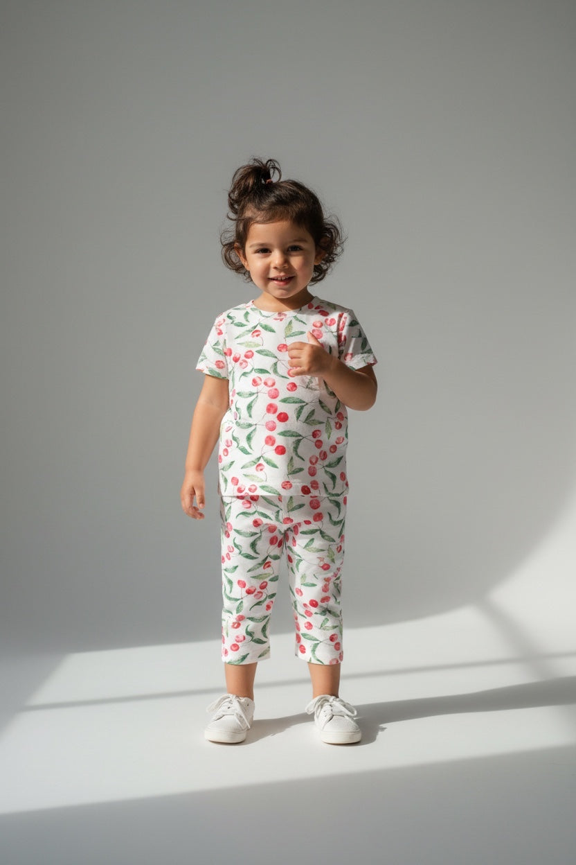 4er Kidkiddo Set 104 Weiß und Rot