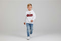 Hoodie 104 Weiß