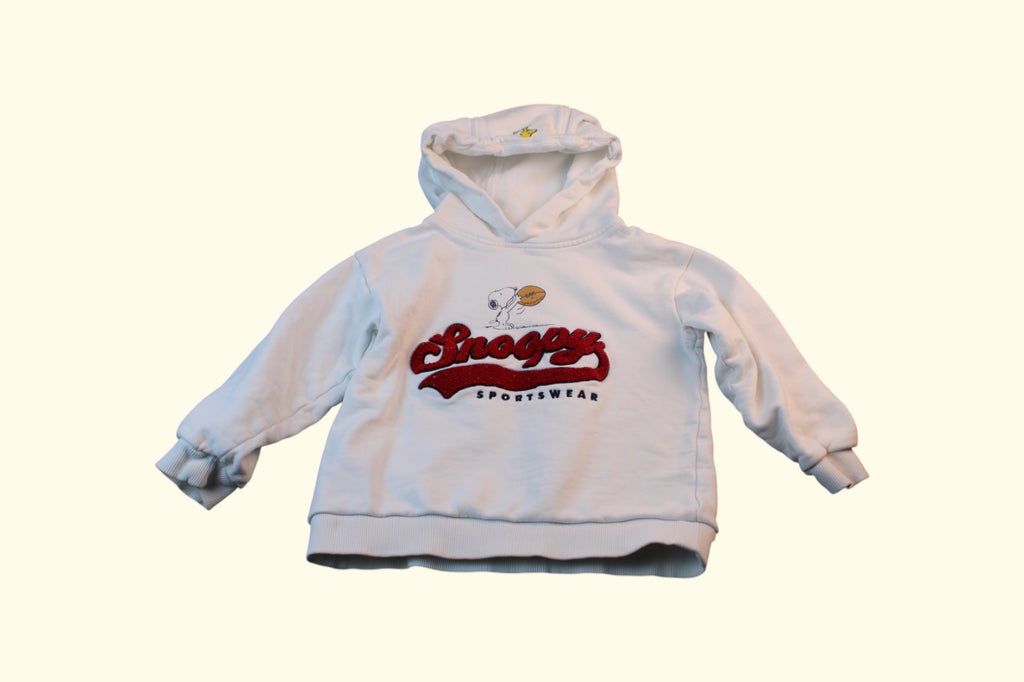 Hoodie 104 Weiß
