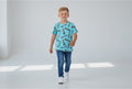 Kidkiddo Set 86 Blau NEU