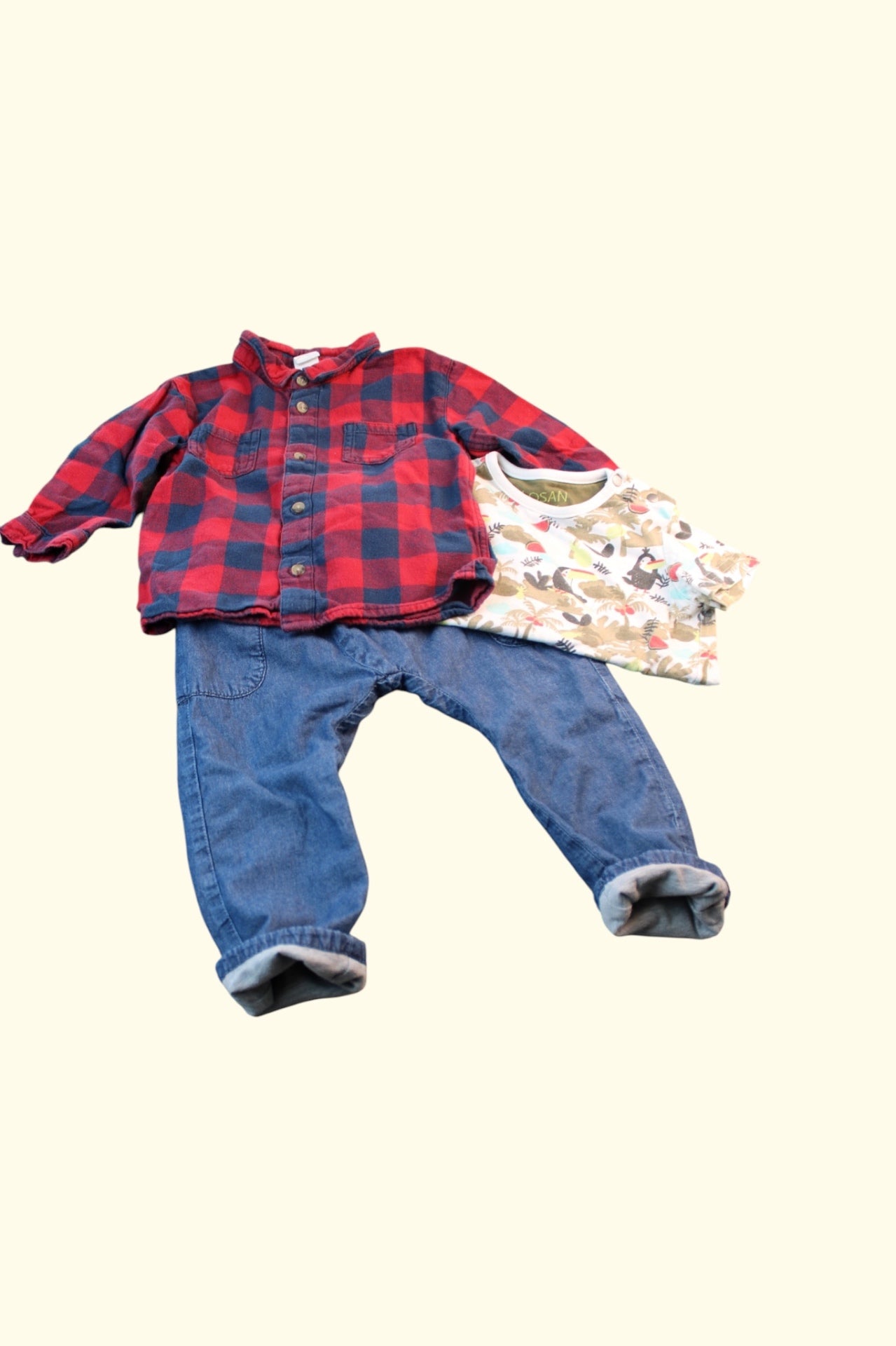 Kategorie 3 Kidkiddo Set 74 Rot und Blau