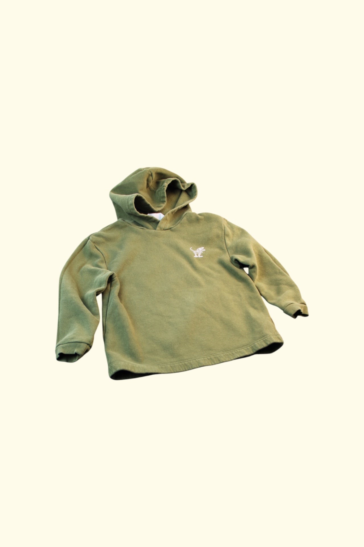 2er Kidkiddo Set Hoodies 92/98 Olivgrün/Schwarz