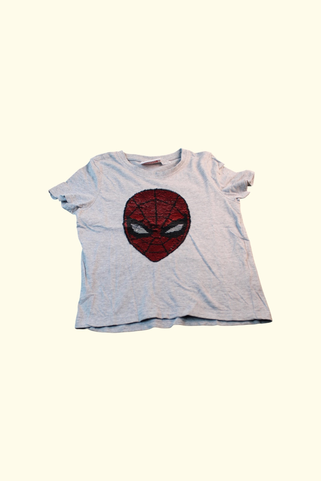 T-Shirt 110 Grau und Rot