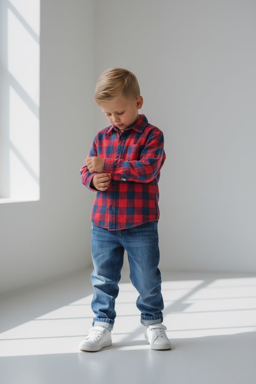 Kategorie 3 Kidkiddo Set 74 Rot und Blau
