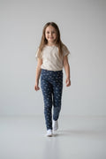 Name it - gefütterte Leggins 104 Blau, Silber