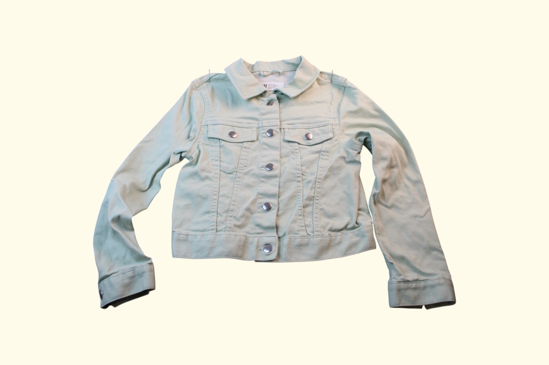 Kategorie 3 Jacke 116/122 Pastellgrün