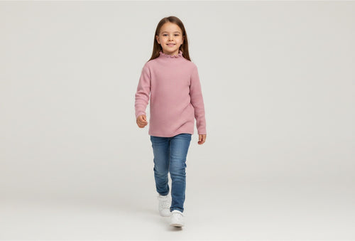 2er Kidkiddo Set 98 Rosa, Altrosa