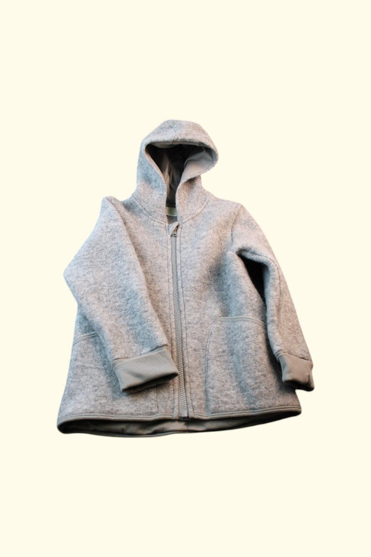 Alana Schurwolle Jacke 110/116 Grau