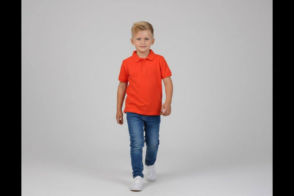 Polo-Shirt 98 Rot