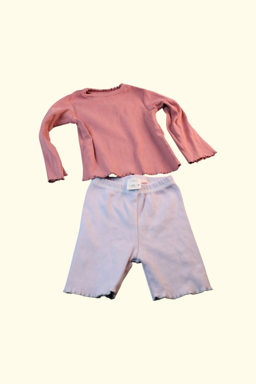 2er Kidkiddo Set 82 Pink/Lila