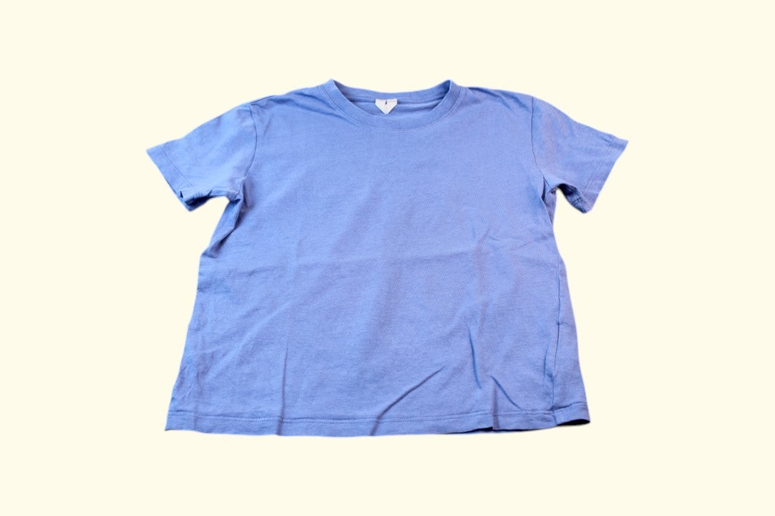 Arket 2er Kidkiddo T-Shirt Set 122 Helllila, Hellblau