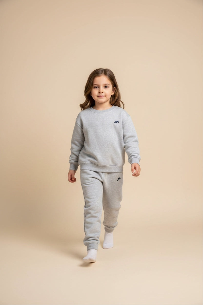 2er Kidkiddo Set 92 Grau