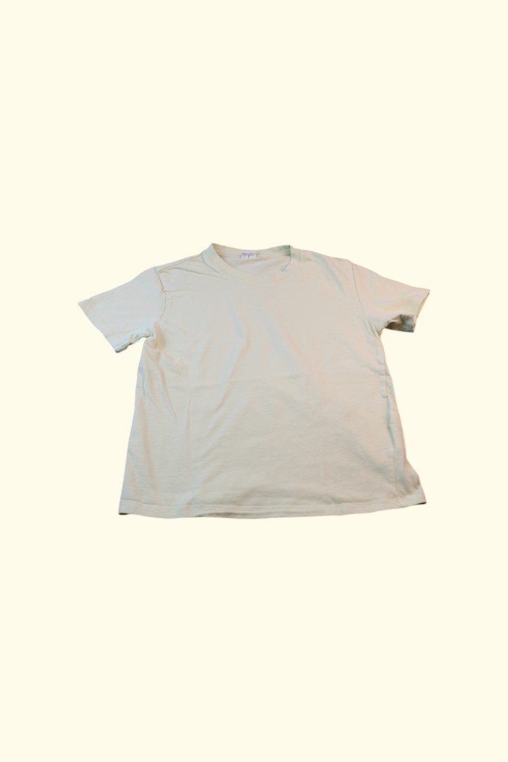 Arket 2er Kidkiddo T-Shirt Set 122 Hellgelb, Dunkelgrau