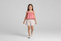 2er Kidkiddo Set 110 Rot und Hellrosa