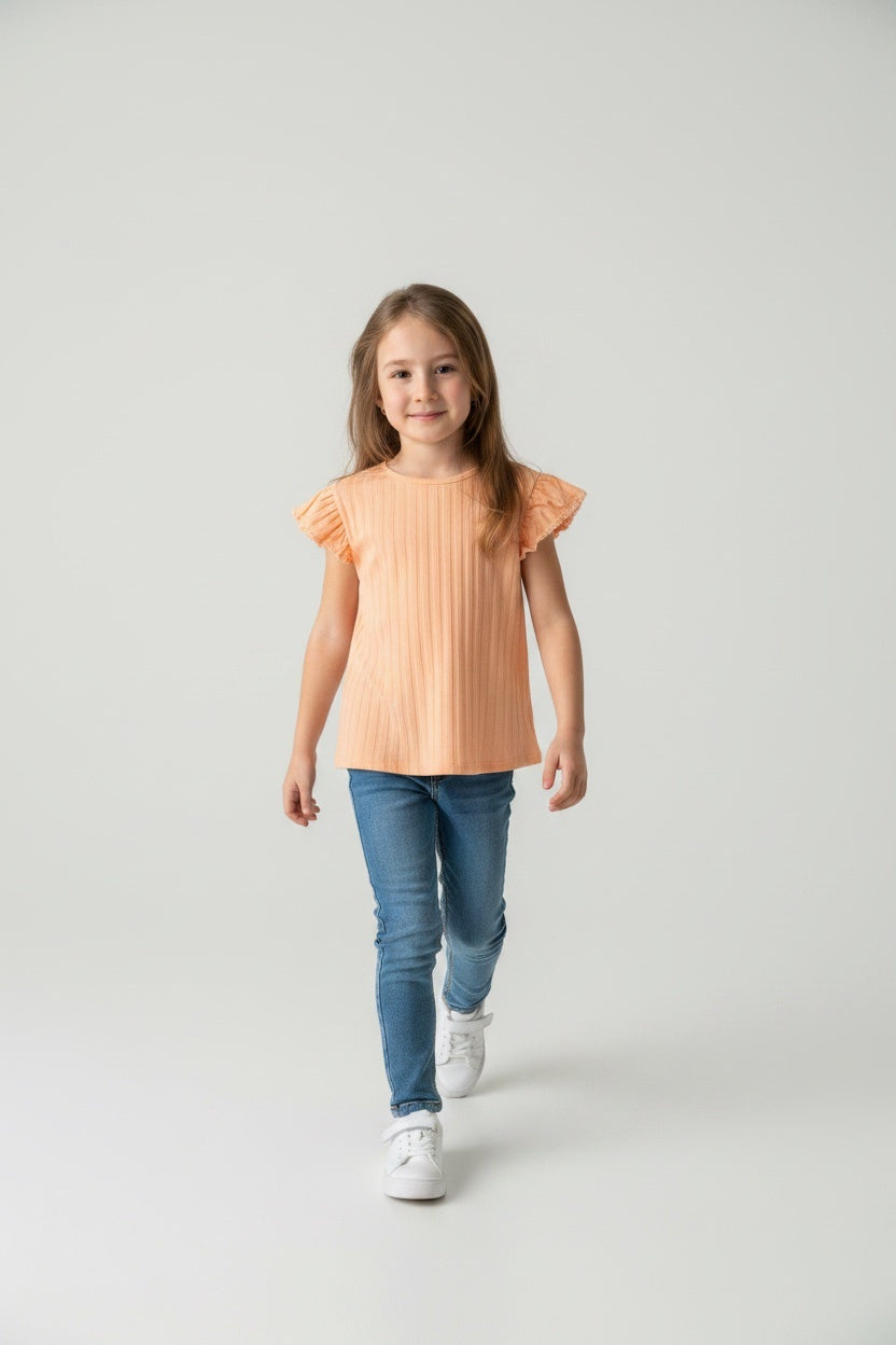 Kategorie 3 Oberteil 104 Pfirsich, Orange