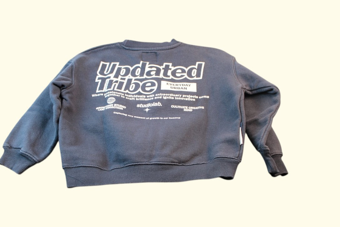 Kategorie 3 Sweatshirt 110/116 Dunkelgrau